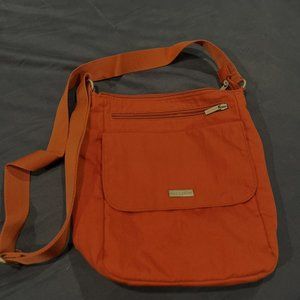 Baggallini Crossbody  Orange Purse Town Nylon